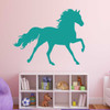Horse Wall Decals - Full Body Pony Silhouette - Vinyl Home Decor for Girls or Boys, Decoration for Bedroom, Cabin, Ranch, Equestrian Center - Animal Lover Wall Sticker