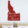 Idaho Wall Decor - Home Sweet Home - State Decal Silhouette Vinyl Art for Home Decor, Living Room or Family Room Decoration