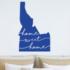 Idaho Wall Decor - Home Sweet Home - State Decal Silhouette Vinyl Art for Home Decor, Living Room or Family Room Decoration