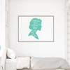 Jane Austen Quote - A Girl Likes To Be Crossed In Love A Little Now And Then - Wall Vinyl Decal For Home, Office, or Dorm Decor
