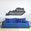 Kentucky Decal - I Never Met A Kentuckian - Wall Vinyl Decor For Home, Living or Family Room