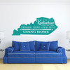 Kentucky Decal - I Never Met A Kentuckian - Wall Vinyl Decor For Home, Living or Family Room