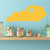 Kentucky Decal - State Vinyl Wall Art, 15th State, Frankfort Kentucky, Blugrass State, Kentucky State