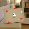 ladybug Snail Apple Macbook Pro Decals, Computer Laptop Vinyl Decals, Snails and Ladybugs Stickers