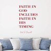 LDS Quote Wall Decal ' Neal A Maxwell ' Living Room, Bedroom or Entryway in your Home