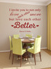 LDS Relief Society Wall Decal Quote Bonnie D Parkin Love Each Other Better Christian Home Decoration Sticker