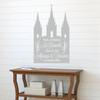 LDS Wall Art - Salt Lake Temple - Personalized Wall Decor, Christian Wall Decal for Home