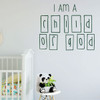 LDS Wall Decal - I Am A Child Of God - Nursery Room Vinyl Decoration for Home, Bedroom or Living Room Decor