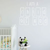 LDS Wall Decal - I Am A Child Of God - Nursery Room Vinyl Decoration for Home, Bedroom or Living Room Decor