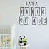 LDS Wall Decal - I Am A Child Of God - Nursery Room Vinyl Decoration for Home, Bedroom or Living Room Decor