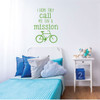 LDS Wall Decal - I Hope They Call Me ON A Mission - Vinyl Decoration for Home, Bedroom, Living Room - Missionary Gift