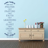 LDS Wall Decal | Doctrine and Covenants 88:119 | Organize Yourselves; Prepare Every Needful Thing | Vinyl Religious Home Decor | Church Decoration