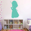 Merida Brave Vinyl Wall Decal - Personalized Decor for Girls Room - Princess Party, Baby Girl Nursery, Birthday Party, Playroom Decor