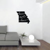 Missouri Wall Decor - Sweet Home - State Silhouette Vinyl Art Decal for Home, Living Room or Family Room Decoration