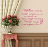 Mother's Day Gift | Mom Quote Vinyl Decal | Wall Art Lettering Sticker | Small, Large Sizes | Black, Pink, White, Metallic Gold, Silver, Purple, Other Colors