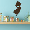 New Jersey State Decals - Vinyl Wall Art Decal, Third State, Garden State, Northeastern United States for Home, Classroom
