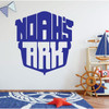 Noah's Ark - Christian Wall Art - Nautical Wall Decor - Nursery Room Decor - Home Decoration Boys Room, Kids Playroom Or Church Decor.