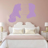 Once Upon a Dream - Princess Aurora and Prince Philip Vinyl Wall Decals Girls Bedroom Decor Home Decorations