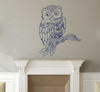 Owl Wall Decal - Vinyl Art Decoration for Center Piece, Home Decoration Living Room or Kid's Bedroom Decor