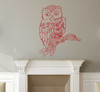 Owl Wall Decal - Vinyl Art Decoration for Center Piece, Home Decoration Living Room or Kid's Bedroom Decor