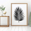 Palm Leaf Branch Vinyl Wall Decal