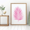 Palm Leaf Branch Vinyl Wall Decal