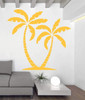 Palm Trees Wall Decals - Beach Decorations - Vinyl Decor for Bedroom, Bathroom, Playroom, or Living Room