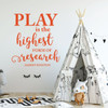 Playroom Decor for Walls