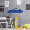Porsche Wall Decor - Garage wall Decal - Motor Sports Vinyl Sticker for Bedroom, Playroom, Gameroom Or Man Cave Decor.
