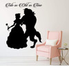 Princess Belle Wall Decal - Beauty and the Beast Theme Bedroom Decor - Tale As Old As Time
