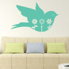 Spring Decorations - Vinyl Wall Decal Bird - Spring Season Brought into Your Kitchen, Bedroom, or Living Room