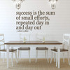 Success Quote Wall Decal