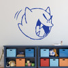 Super Mario Wall Decor - Ghost Boo Vinyl Wall Decal for Boys Room, Playroom, Video Game Fan Birthdays and Events