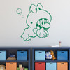 Super Mario Wall Decor - Mario Frog Suit - Vinyl Wall Decal for Boys Room, Playroom, Video Game Fan Birthdays and Events