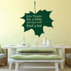 Thankful Wall Decal - Give Thanks for a Little and You Will Find a Lot - Thanksgiving Decor - Vinyl Sticker for the Home, Classroom, or Bedroom Decoration