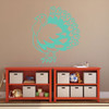 Thanksgiving Turkey - Turkey Wall Decals, Thanksgiving Decorations in the Home, Office Holiday Decorations, Fall Wall Art