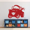 Tow Mater Wall Decal - Cars Personalized Wall Decor - Removable Vinyl Decoration for Boy's Bedroom, Playroom or Gameroom. Great for Dr Office Decor