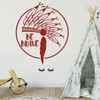 Wall Decal for Children - Be Brave - Vinyl Decor for Baby's Room, Bedroom or Play Room.