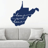 West Virginia Decor Vinyl Wall Decal