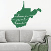 West Virginia Decor Vinyl Wall Decal