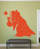 Wicked Witch Wall Decal - Snow White Evil Queen with Poisoned Apple Vinyl Wall Decoration