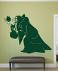 Wicked Witch Wall Decal - Snow White Evil Queen with Poisoned Apple Vinyl Wall Decoration