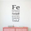 Young Women LDS - In Spanish 'Fe, Naturaleza Divina, Valor Individual, Conocimiento, Eleccion y Responsabilidad, Buenas Obras, Integridad, Virtud - Religious Decals for Home, Girls Room Wall Art