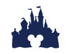 Custom Size Disney Castle Silhouette Wall Decal