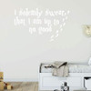Harry Potter Decal - Marauder's Map Quote - White