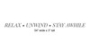 Custom Request Vinyl Wall Decal - "Welcome" and "RELAX  UNWIND  STAY AWHILE" - Vinyl Sticker Decoration