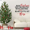 Christmas True Meaning Quote - Christmas Tree