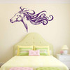 Personalized Horse Head - Violet