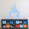 Disney Castle Silhouette Wall Decal - Powder Blue