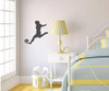 Soccer Girl Wall Decal - Personalized Name - Bedroom